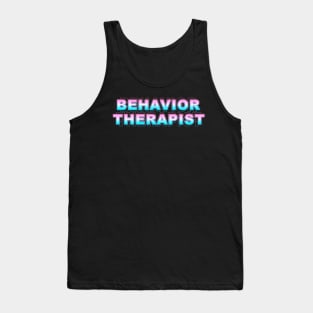 Behavior Therapist Tank Top